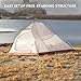 Naturehike Cloud-Up 2 Person Tent Lightweight Backpacking Tent with Footprint - Free Standing Ultralight Camping Hiking Backpack Tents Two Person Tent