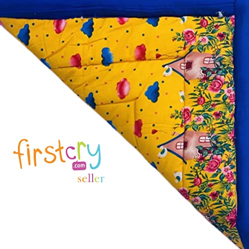 Image of Bedding Mattress for Cotton, Baby Sleeping Bed Set Godari Baby Cradle |Sleeping Mat |Multi Purpose Cushioned Bed |Baby Bed for 0 to 2 Years.