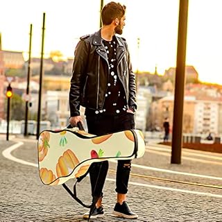 Housse pour guitare acoustique – 1 cm d’épaisseur – Rembourrage étanche – 101,6 cm, 104,1 cm, 106,7 cm, Multicolore 10… - Les Beatles, Paul McCartney, John Lennon, RIngo Starr, George Harrison Housse pour guitare acoustique - 1 cm d'épaisseur - Rembourrage étanche - 101,6 cm, 104,1 cm, 106,7 cm, Multicolore 10… – Image 6