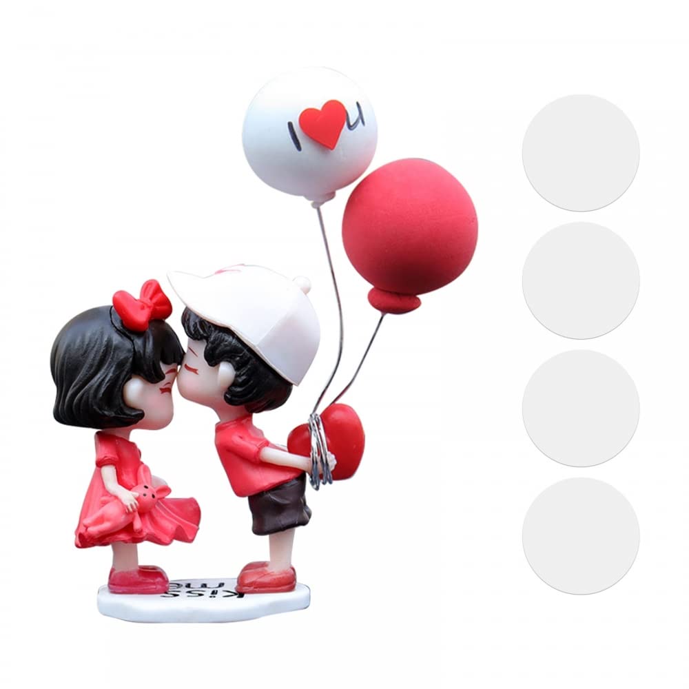 MiOYOOW Car Dashboard Decoration, Lovely Couple Auto Interior Decoration Cute Couple Ornament with for Cars Home