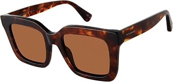 Prive Revaux Coffee Pls Sunglasses Handcrafted, Scratch & Impact Resistant Lenses with 100% UV Protection For Women