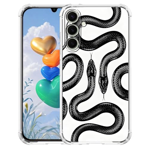 DTMWICD Black Snake Pattern Shockproof Case for Samsung Galaxy A15 5G by DTMWICD - Used condition - US$9.92