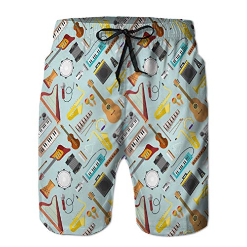 Hombres Core Slim Fit Bañadores ajustables Bañadores de playa Pantalones cortos de...