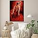 Close Up Red Dancer Poster R. Magrini Flamenco (24"x36")
