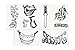 Suicide Squad The Joker Water Transfer Body Tattoos