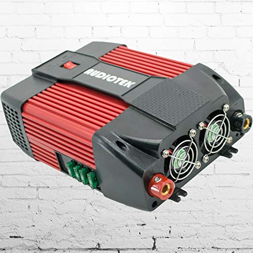 Audiotek 2000W Watt Power Inverter Dc 12V Ac 110V Car Converter Usb Port Charger #TOP3