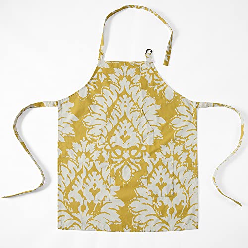 Image of HPD Half Price Drapes Aprons for Men Women with Large Pockets Adjustable Unisex PRTW-D46A-AP Lacuna Printed Cotton, 27 X 34 Inch, Lacuna Sun