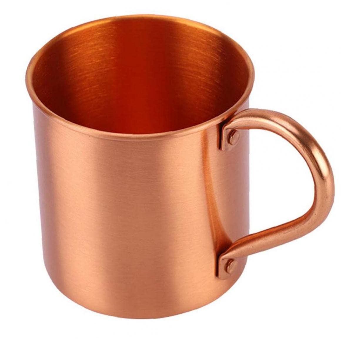 Taza de cobre martillado para café agua y cerveza con capacidad de 450ml