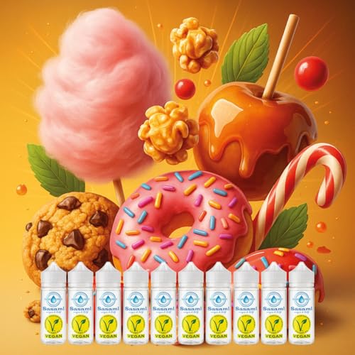 Aromas concentrados de Sasami Snack Attack: cambia tu rutina con un set vegano