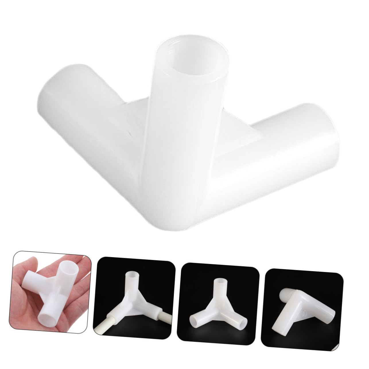 BESPORTBLE Accessoires pour Tente Extérieure Garnitures De Tente D'auvent Raccord De Tuyau Raccords De Tuyauterie pour Tente Garnitures De Tuyau D'auvent Aménagements De Tente PP