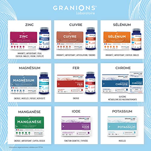 Potassium - Granions Potassium Complement Alimentaire - Citrate Ampoules – vue 5