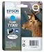 Produktbild Epson Original T1302 Tinte Hirsch (SX420W BX320FW SX620FW BX/SX525WD BX625FWD BX305FW B42WD BX925FWD BX635FWD BX535WD SX435/440W BX630FW SX235W WF7015 7515 7525 3010 3520 3540) cyan