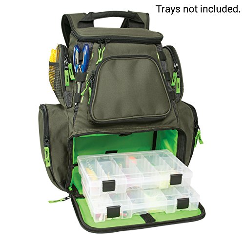 Wild River Clc Wn3606 Multi-Tackle, Mulit-Pocket, Large Backpack, Fishing Bag, Without Trays #TOP6