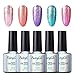Produktbild UV Nagellack Gel Nagellack Set Nail Polish Set Soak Off UV LED Von Fairyglo (5xStück 10ml)-Set 58002