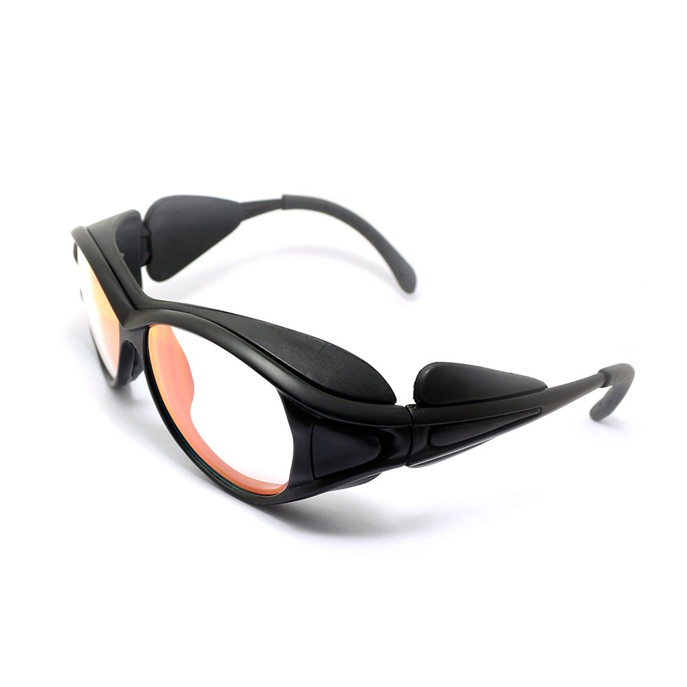Protezione Occhiali Occhiali per Occhiali da 808nm Laser 700-900nm con telaio nero