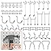 TUPARKA 81Pcs Pegboard Hooks Assortment Peg Hook Organization with Peg Locks