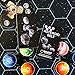 Asteroid Belt Scenario Expansion Deck Scenario Compatible with Catan's Starfarers of Catan