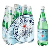 Vegetariano Agua mineral con gas San Pellegrino 6 x 1L