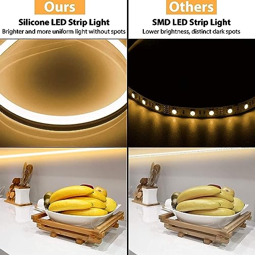 Lamomo Striscia LED 15m, Striscia LED Neon, Bianco...