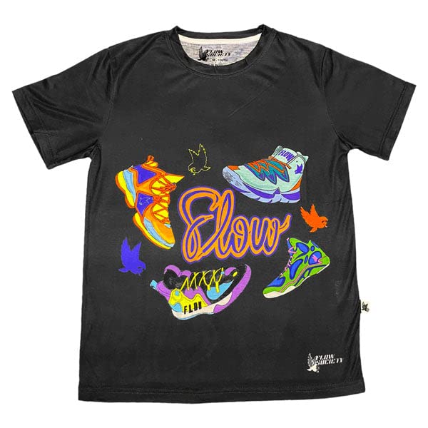Flow Society Youth Sneaker Flow Athletic Tee Shirt