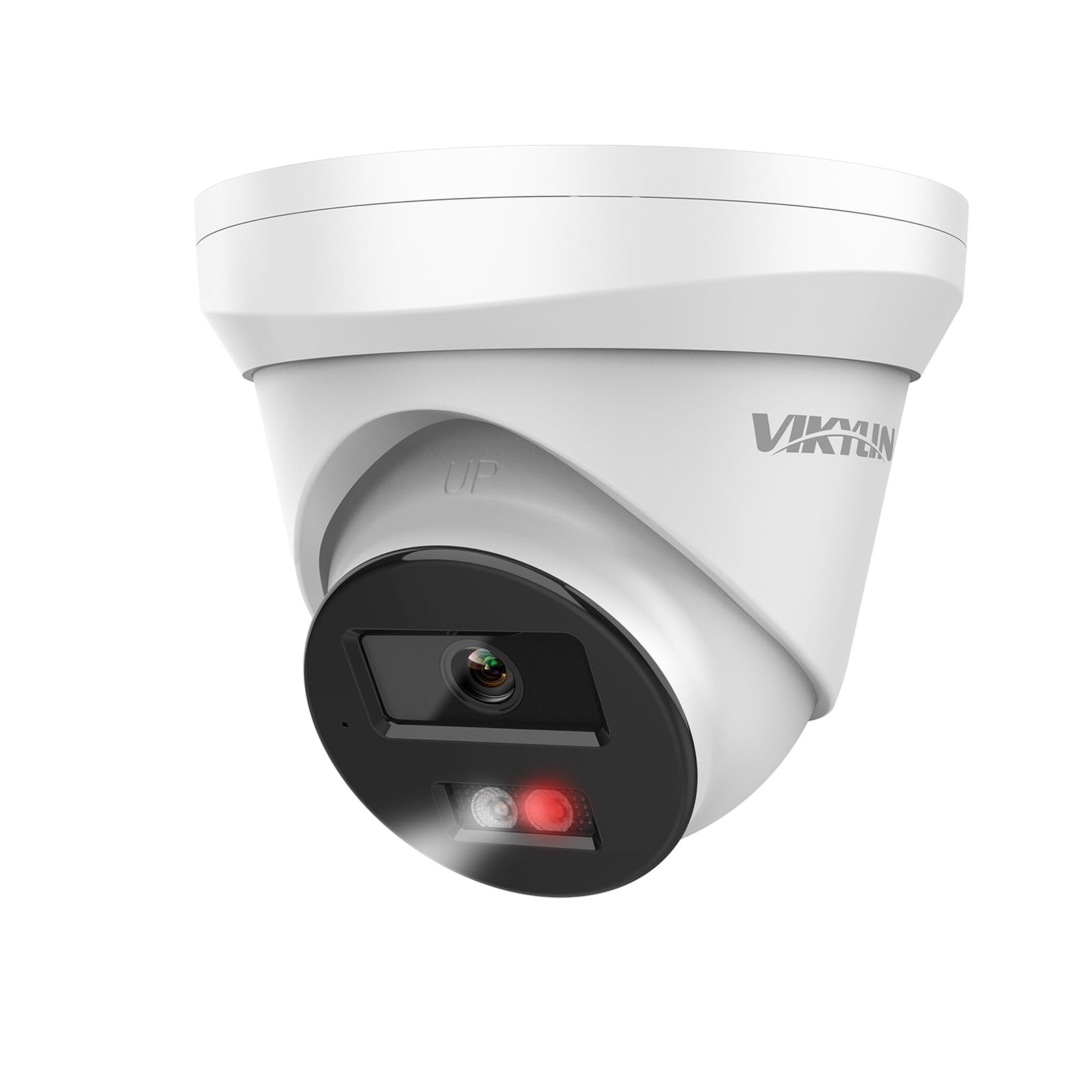 8MP POE IP Camera with Human/Vehicle Detection,Built-in MIC and Smart Dual Light,H.265+ Coding 24/7 Recording CCTV Camera Outdoor with 512GB SD Slot,IP67 Weatherproof,Compatible Hik vision