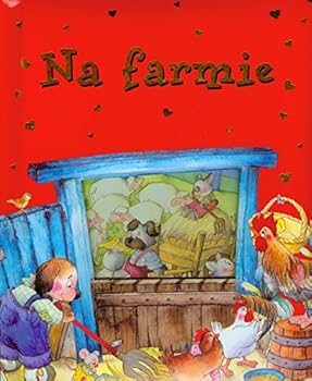 Hardcover Na farmie Wielka ksiega z okienkiem Book