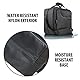 USA Gear Audio-Mixer-Tasche – Podcast-Mixer-Reisetasche mit Kratzfester Innenseite und Anpassbarer Aufbewahrung – Kompatibel mit RODECaster Pro, RODECaster Pro II und Mehr Geräten (Schwarz)