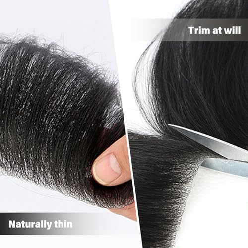 Adornos para el cabello de mujer para el día a día: extensiones de piezas frontales rectas 7