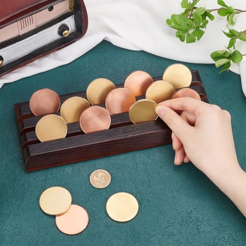 Soporte para Monedas Desafío PH PandaHall 3 Filas Madera miniatura 3
