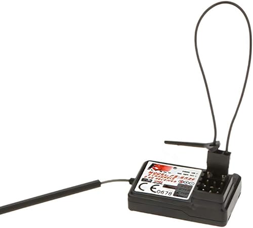 Miniatura 3 de Flysky 4 unids FS-GR3E receptor 3CH 2.4Ghz receptor para FS-GT2 FS-GT2B FS-GT3B FS-GT3C FZ-IT4S RC Transmisor de barco de coche