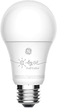 GE CYNC Smart LED Light Bulb, Full Color, Bluetooth Enabled, Alexa and Google Home Compatible,White, (1 Pack), Packaging May Vary