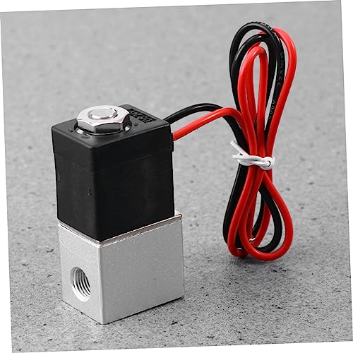 Válvula solenoide 24V DC de 2 posiciones para sistemas neumáticos de gas 3