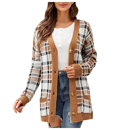 Fleecejacke Damen, Mango Strickjacke Boucle Blazer Koch Jacken Woll...