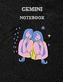GEMINI NOTEBOOK: One of 12 zodiac notebook