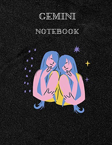 GEMINI NOTEBOOK: One of 12 zodiac notebook