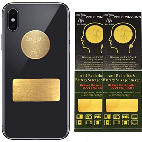 Amazon | AMZZ 電磁波防止シール 4枚セット 電磁波遮断ステッカー