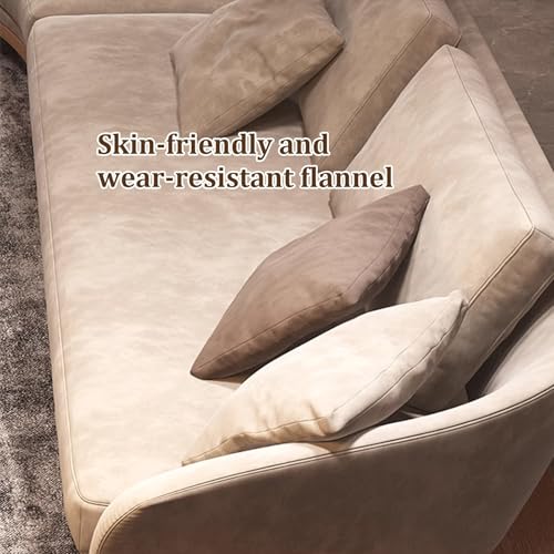 Luxuriöses Modernes Eck Sofa mit Gebogener Rückenlehne, Bequemes 4-Sitzer-Sofa im Minimalistischen Stil for Einkaufszentren, VIP-Empfangsräume, Wohnungen – Bild 8