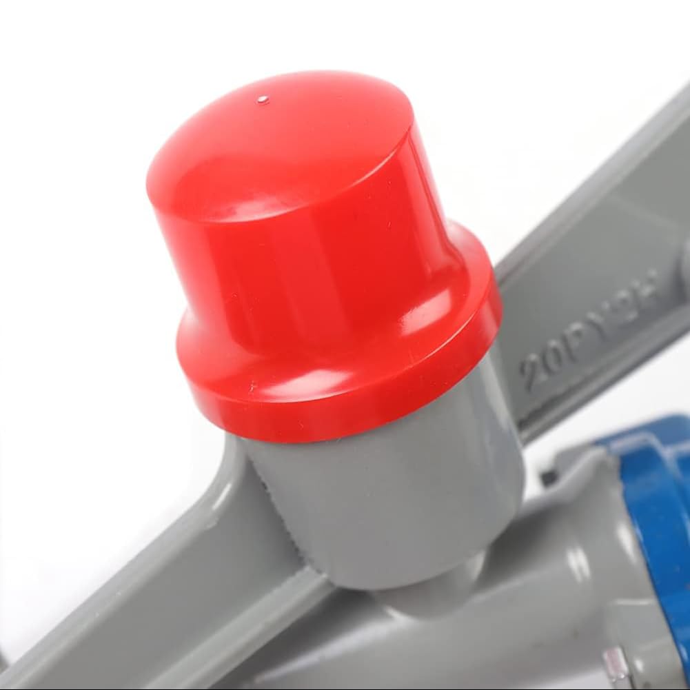 Rolnictwo Zraszacze Do Nawadniania, 1 Cal Pistolet Zraszający 360° Regulowany Duży Obszar Pistolet Zraszający Do Podlewania Do Nawadniania I Nawadniania Trawy, Stop Cynku