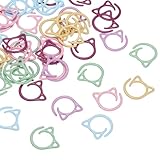 Applicazione: Adatto per tracciare schemi di uncinetto complessi, lavori a maglia traforati intricati e altri progetti. Le forme distinte di gatto contrassegnano aumenti/diminuzioni o cambi di colore, mentre gli anelli metallici lisci scivolano sul fileto senza strapparsi. Essenziale sia per principianti che esperti che lavorano su coperte, indumenti e accessori che richiedono un conteggio preciso dei punti.