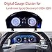 Digital Cluster Gauge for Land Rover Discovery 3/ Range Rover Sport 2005-2009 12.3 inch Variant Virtual Cockpit Oil Dashboard Instrument Speedometer LCD Meter Upgrade