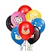 Merchant Medley 25ct Sonic-Inspired Balloons - Large 12" Latex Birthday Party Balloons - High-Quality Images Include 5 Styles