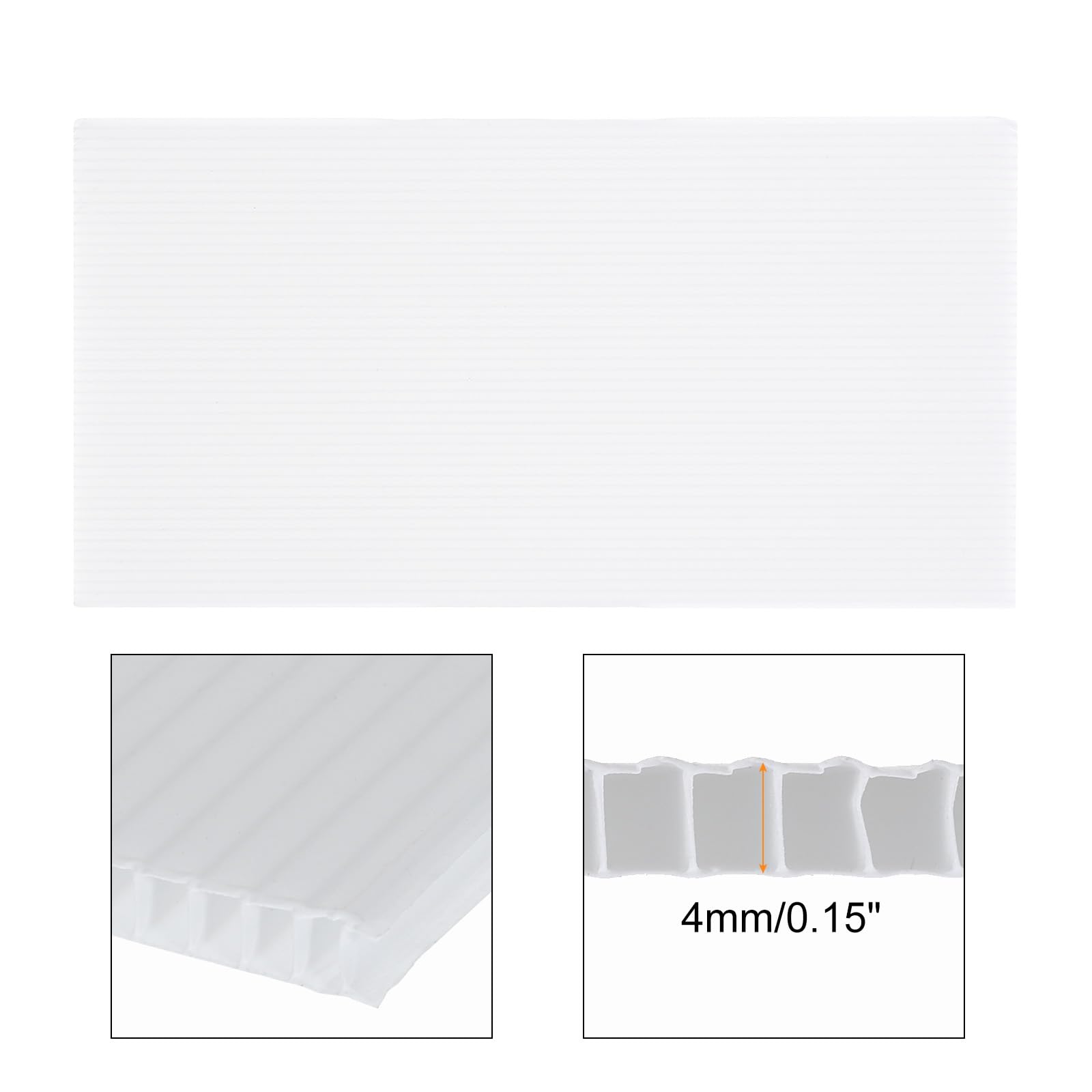 30 Astine In ABS Bianco 1 Mm X 250 Mm – Barre Solide Per Modellismo Fai Da Te, Architettura, Tabelle Sabbia E Diorami