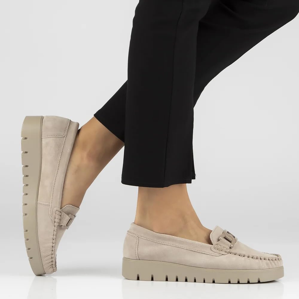 FILIPPO Plateau Loafer Damen Leder - Slipper & Mokassins für Damen