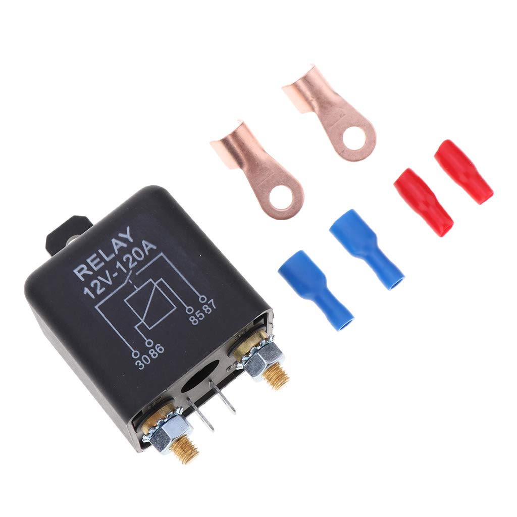 Buy Gazechimp 12V 120A Relay Car Starter On/Off Power Switch for