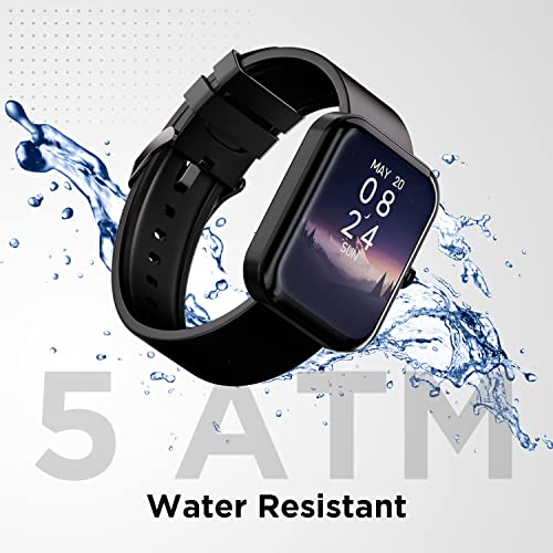 fire boltt neptune smartwatch rose gold