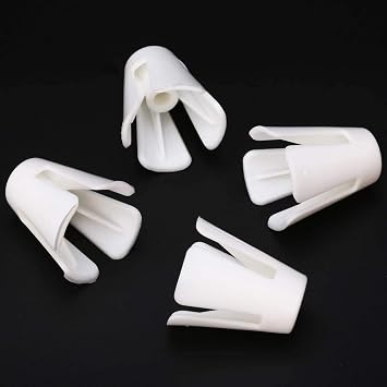 コイルクロー スレッド スプール コーンホルダー プラスチックサージャー 裁縫アクセサリーパーツ Janome 644D 744D オーバーロッカー サージャー ソーイング 4個パック