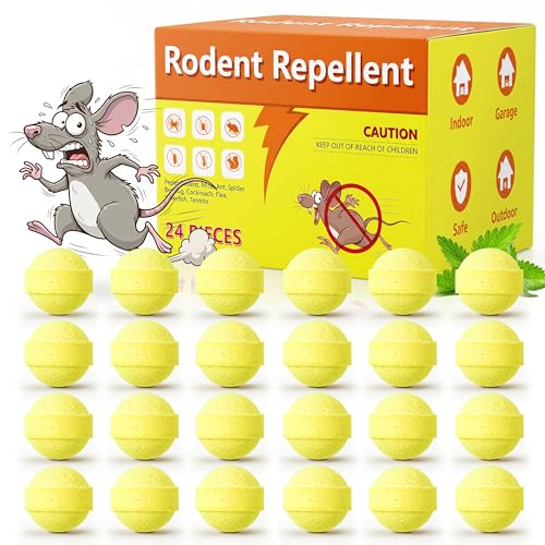 Joopic Rodent Repellent Pouches 24 Pack – Peppermint Oil Mint