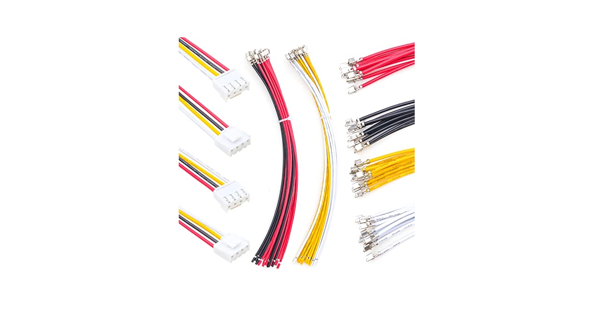 Amazon | Keszoox Jst VH 3.96mm 4ピンコネクタソケットキット