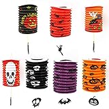 [Información del tamaño] El tamaño de la linterna de Halloween es de 16x20 cm, y la longitud más larga puede alcanzar unos 30 cm. (Lea atentamente la información del tamaño antes de realizar el pedido, las imágenes son solo para mostrar)