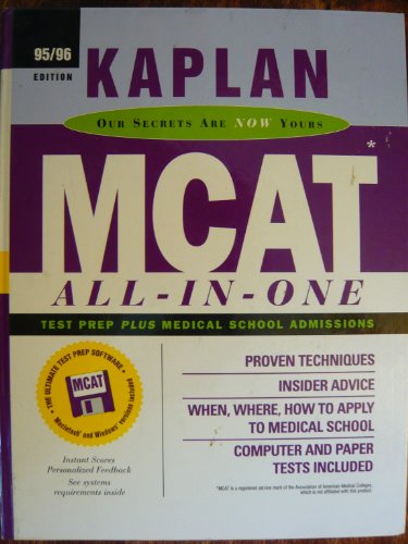 Used Book in Good Condition McAt All-In-One Test Prep Plus Medical School Admissions/95-96 K